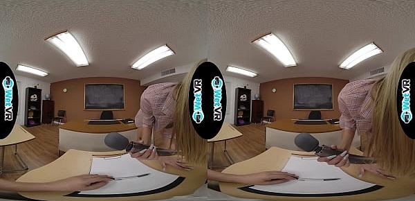  WETVR Horny Professor POV Fucks Student In VR